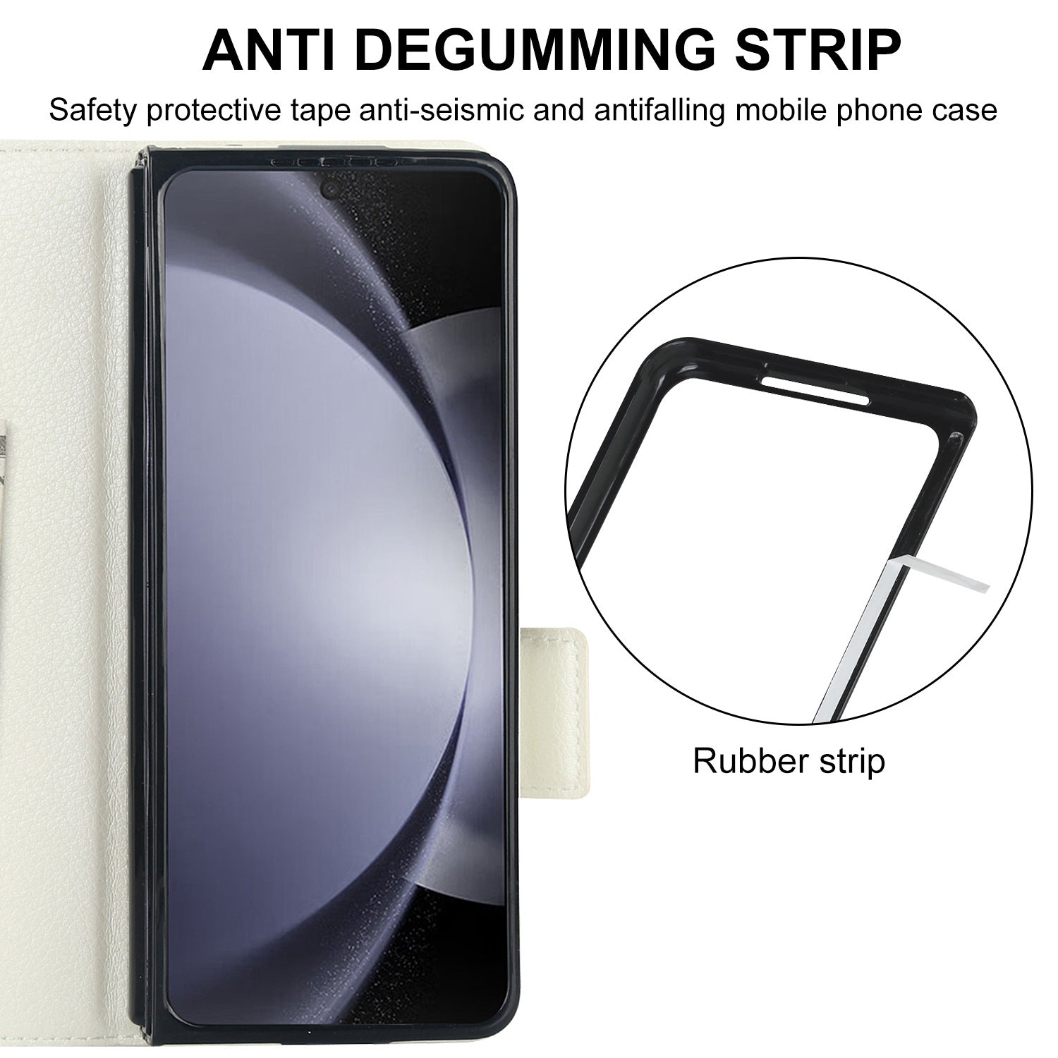 Suitable for Samsung ZFold3/4/5/6 Multifunctional Leather Case