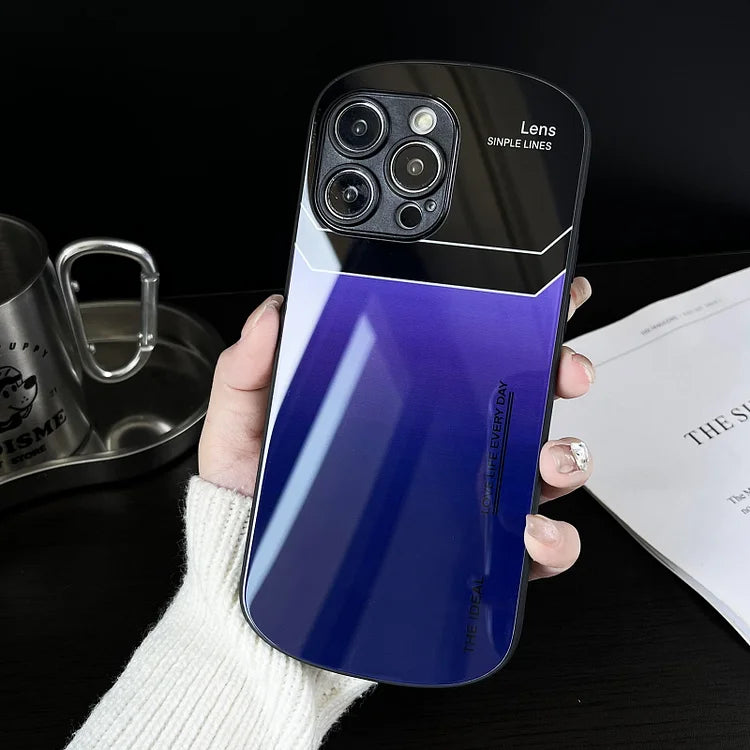 Gradient Lens Drop-proof Light Luxury iPhone Case