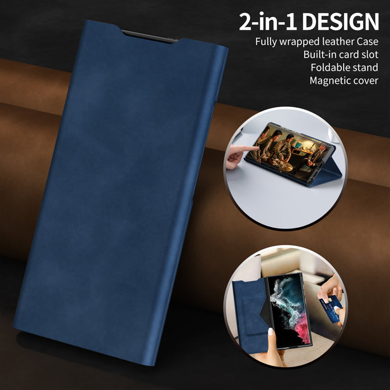 Suitable For Samsung S23/24 Series Mobile Phone Case Magnetic Plug-In Card