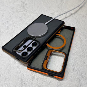Suitable For Samsung S25 Series Lens Holder Non-slip Mobile Phone Case