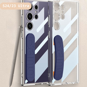 New Model For Samsung S25 Ultra Anti-fall Fine Hole Transparent Silicone Mobile Phone Case