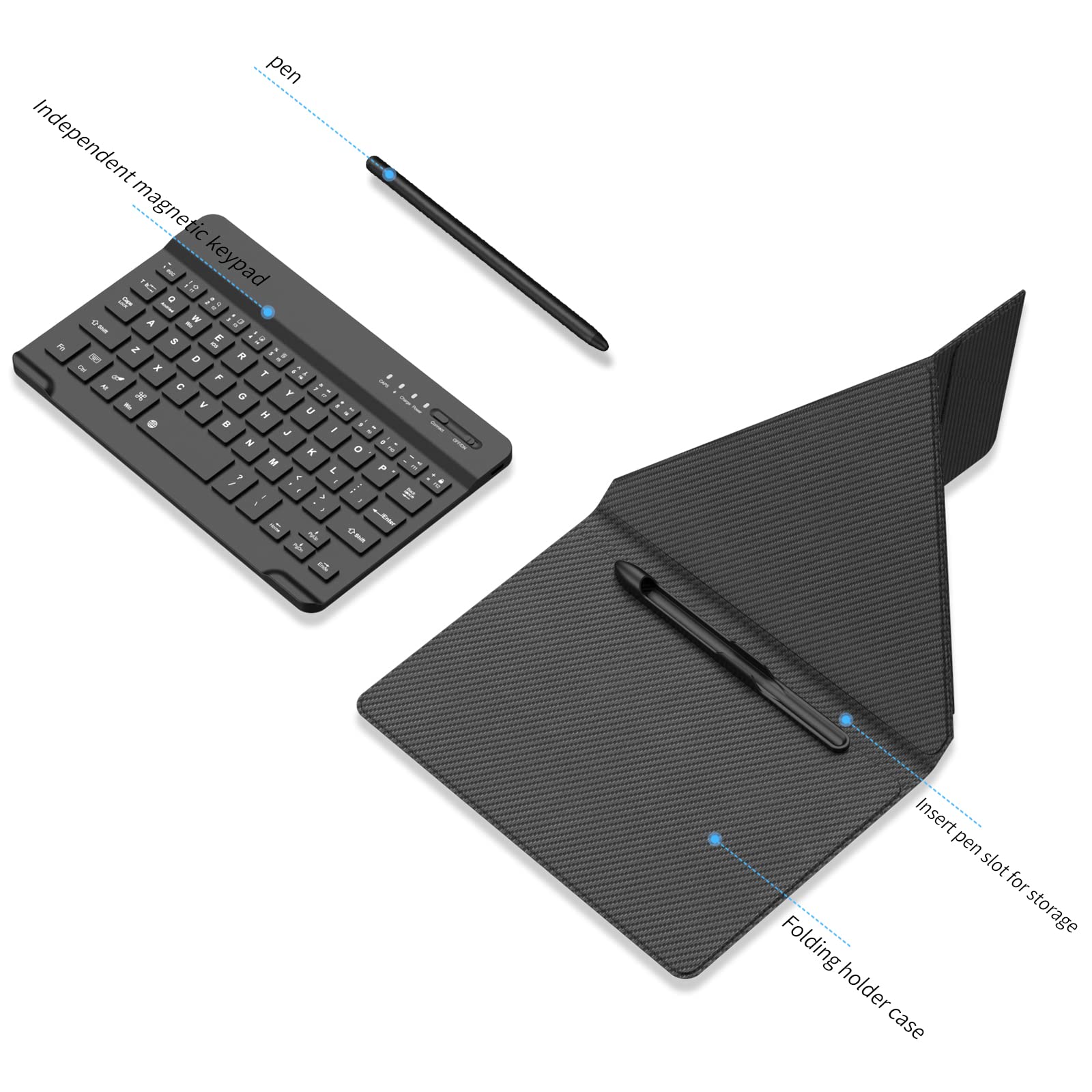 Bluetooth Key Board For Samsung Folding Phone Fold6/7
