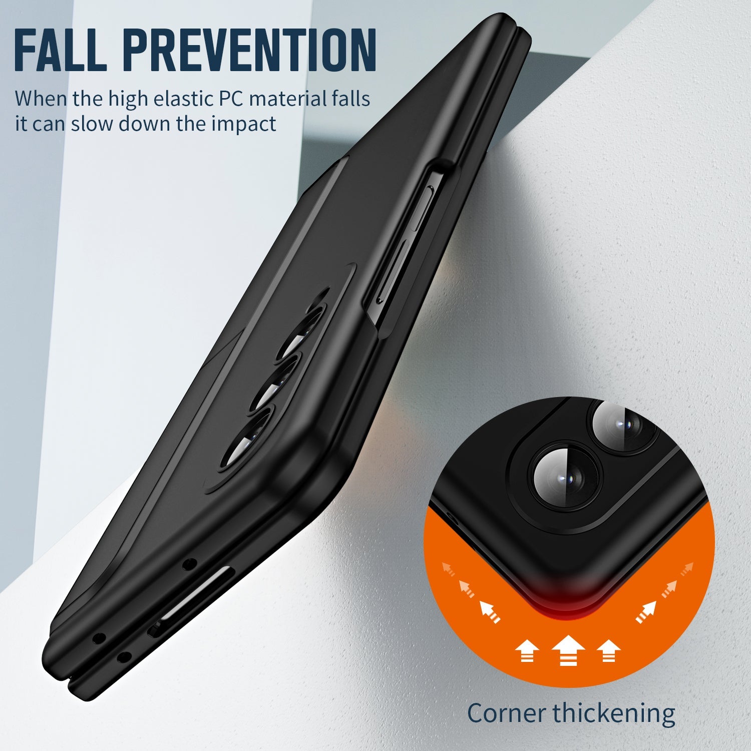 For Samsung ZFold5/6 Fold Two In One Pen Slot Mobile Phone Case