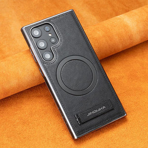 Suitable for Samsung S24/S25 series Business Magnetic Bracket Protective Case