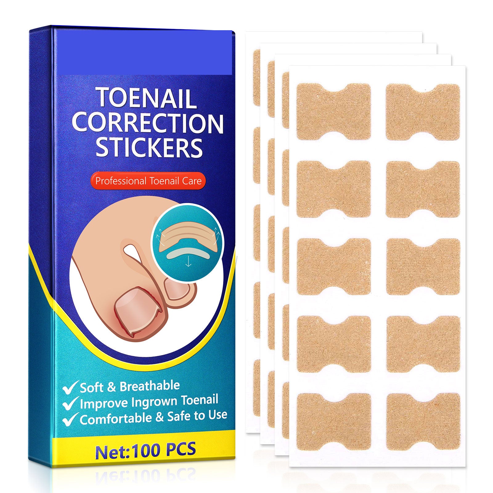 Correction Patches for Beautiful and Healthy Nails