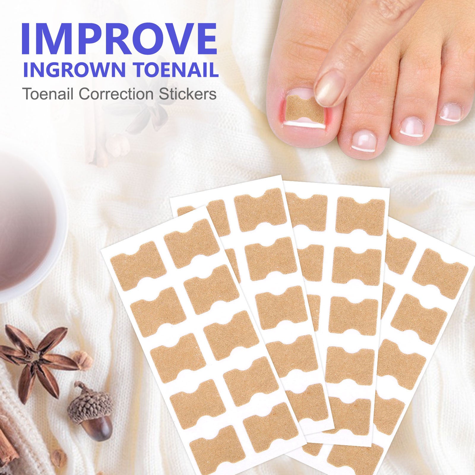 Correction Patches for Beautiful and Healthy Nails