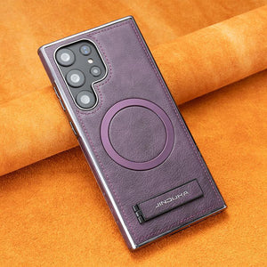 Suitable for Samsung S24/S25 series Business Magnetic Bracket Protective Case