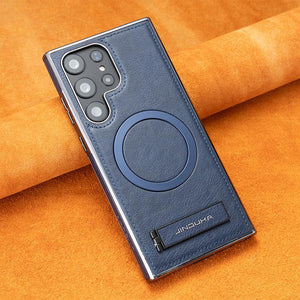 Suitable for Samsung S24/S25 series Business Magnetic Bracket Protective Case