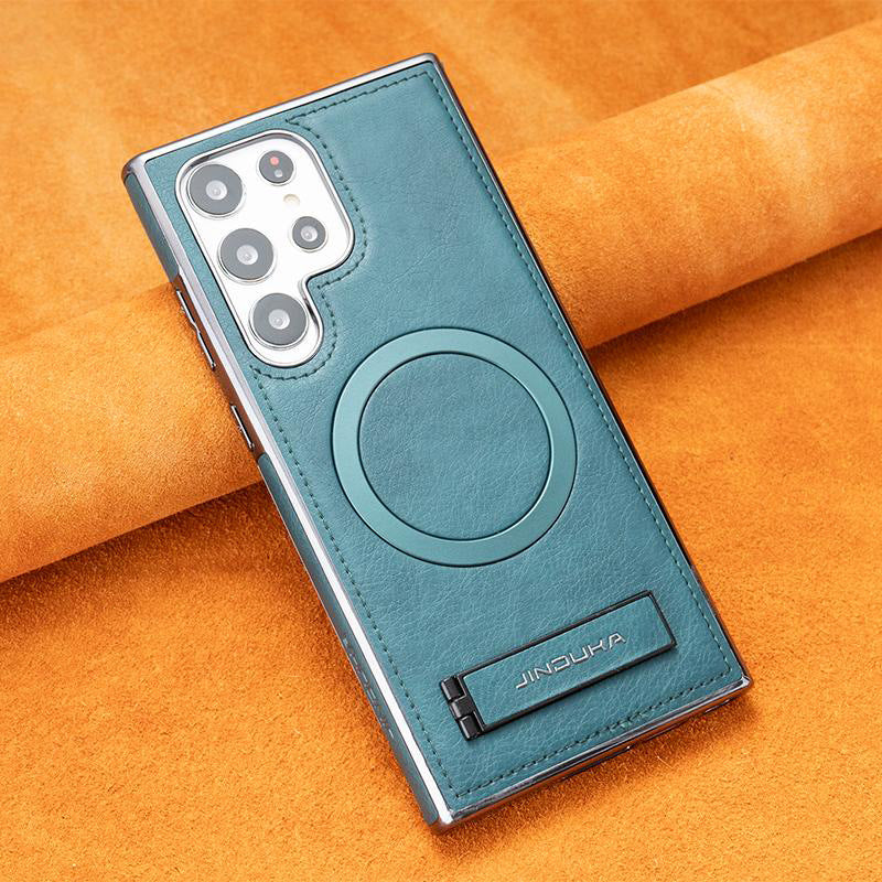 Suitable for Samsung S24/S25 series Business Magnetic Bracket Protective Case