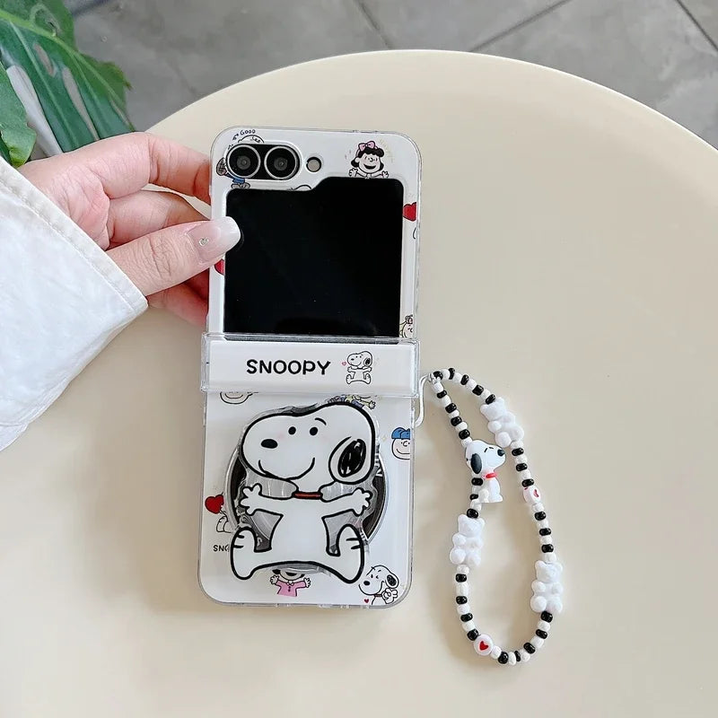 SnoopyMag Cute Cartoon Z Flip Case
