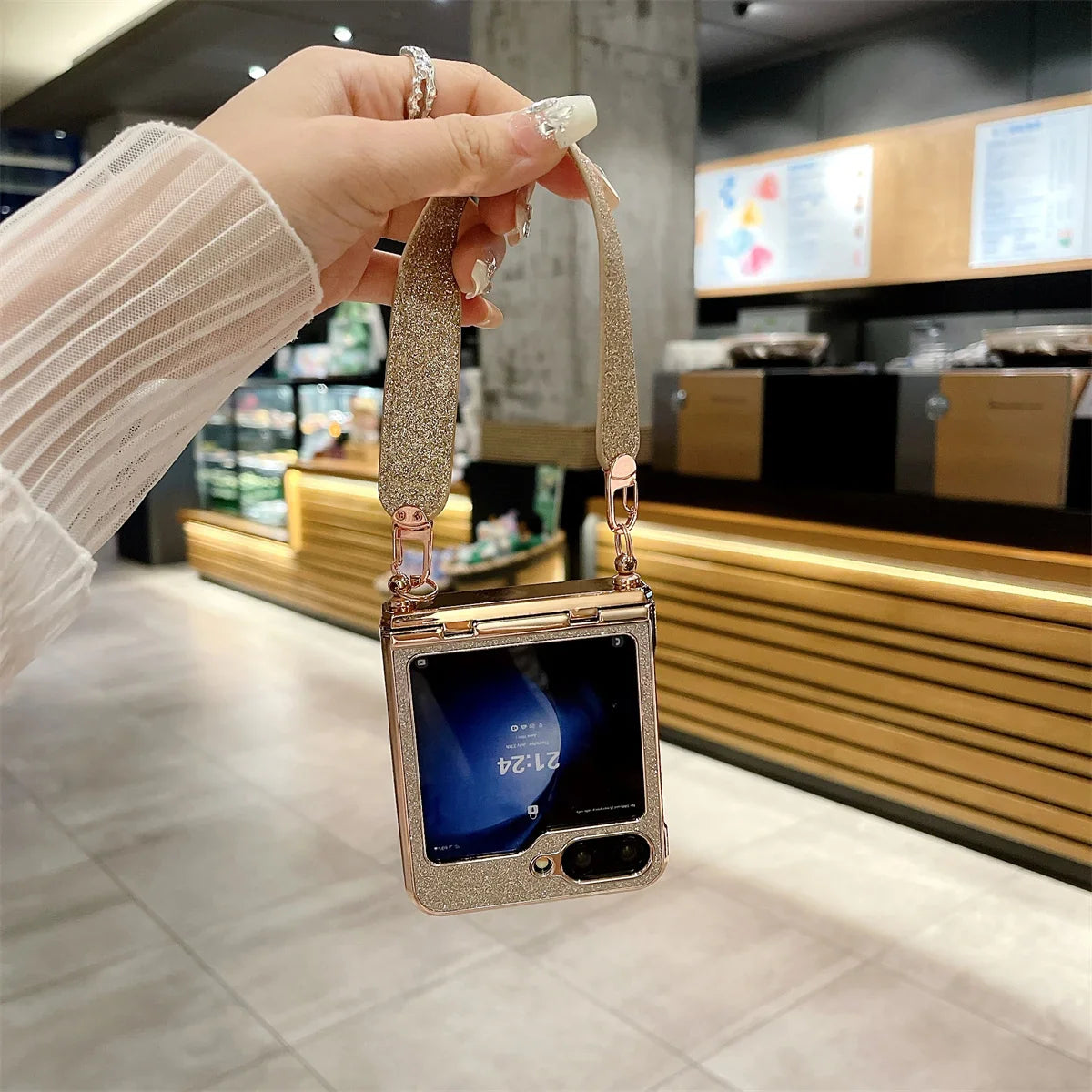 Galaxy Z Flip Glamour Elite Case