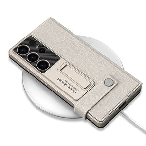 Suitable For Samsung S25 Ultra Flip Leather Wallet Case