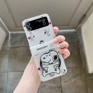 SnoopyMag Cute Cartoon Z Flip Case