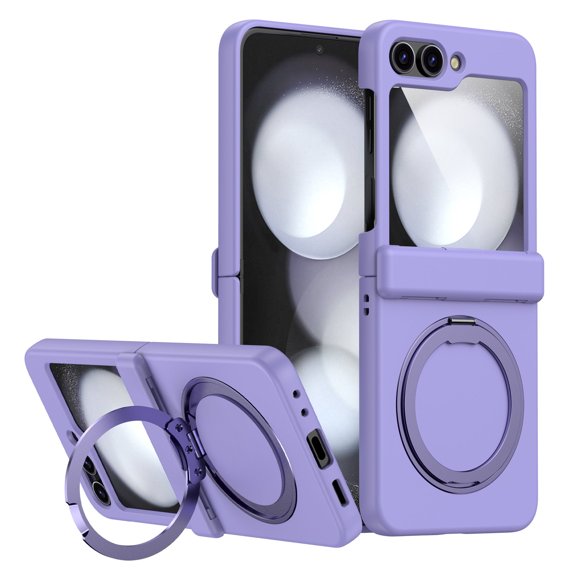 Suitable for Samsung ZFlip5 All-inclusive Hinge Holder Phone Case