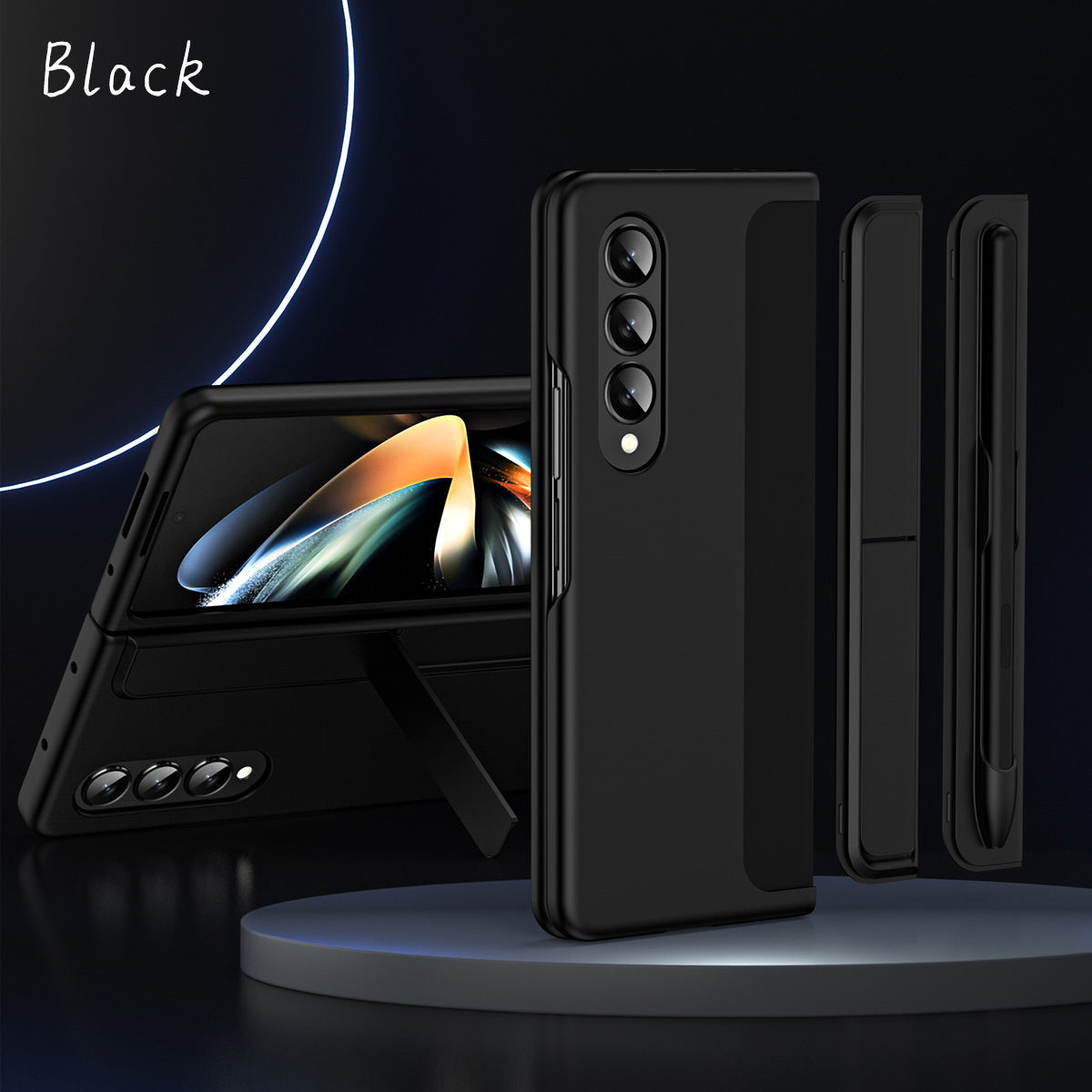 For Samsung ZFold5/6 Fold Two In One Pen Slot Mobile Phone Case