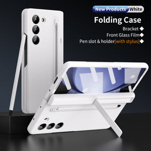 Suitable For Samsung Z Fold5/4 With Stylus Hinge Bracket Case