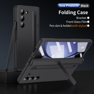 Suitable For Samsung Z Fold5/4 With Stylus Hinge Bracket Case