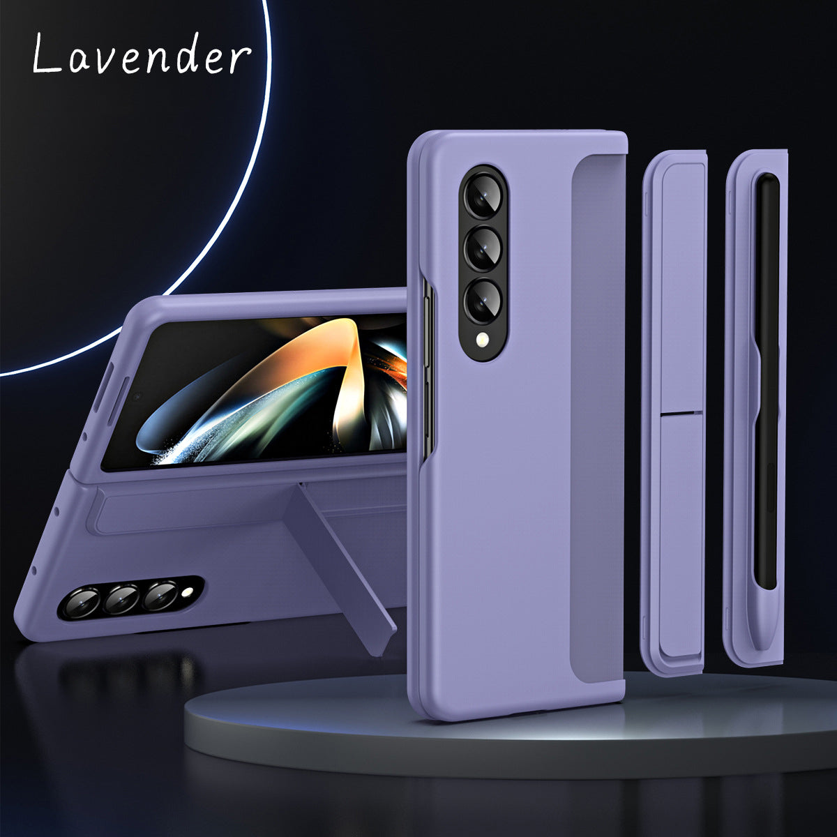 For Samsung ZFold5/6 Fold Two In One Pen Slot Mobile Phone Case