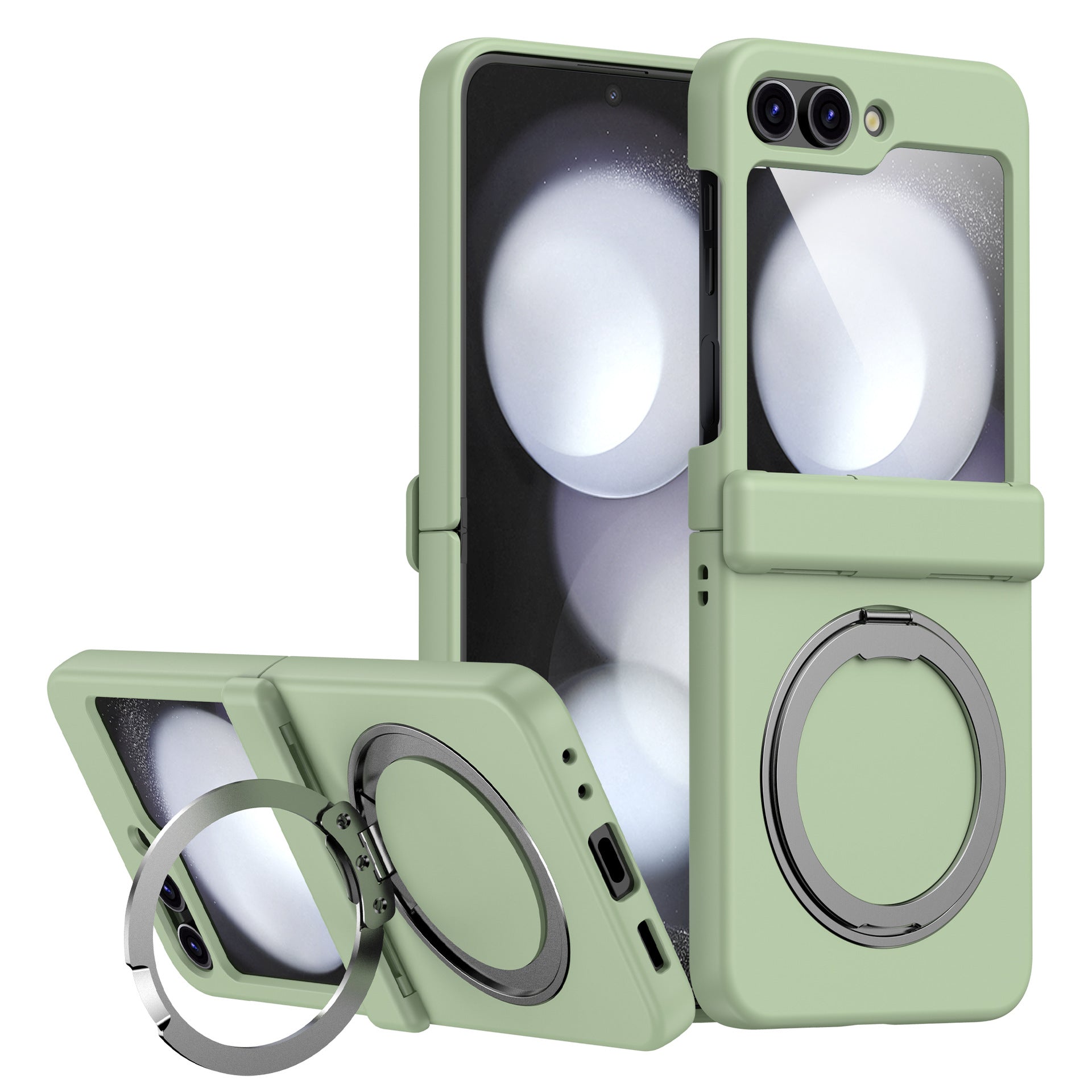 Suitable for Samsung ZFlip5 All-inclusive Hinge Holder Phone Case