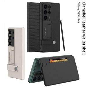 Suitable For Samsung S25 Ultra Flip Leather Wallet Case