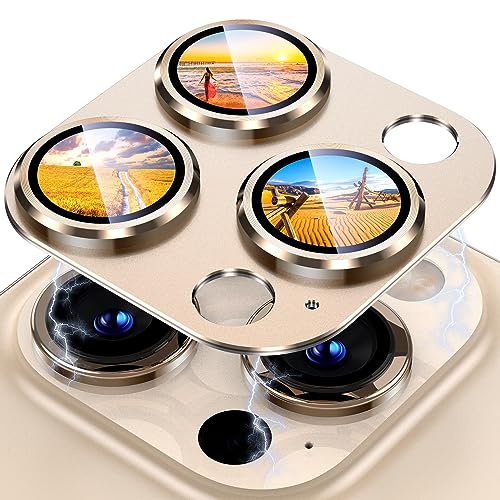 Camera lens protective film, compatible with iPhone 15 series, metal tempered glass back screen protective film