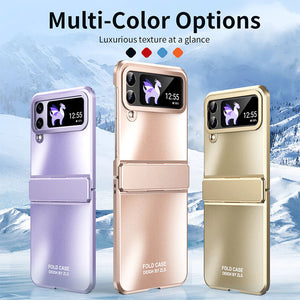 Compatible with Samsung Z Flip 3/4/5/6 Flat Hinge Folding Phone Case