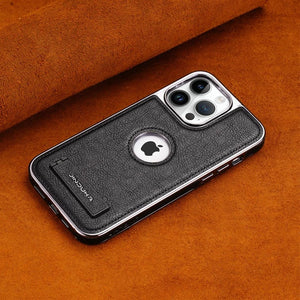 High-End Simple Business Leather Mobile Phone Case Male IPhone14 Series