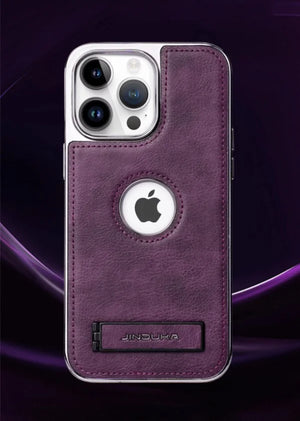 High-End Simple Business Leather Mobile Phone Case Male IPhone14 Series