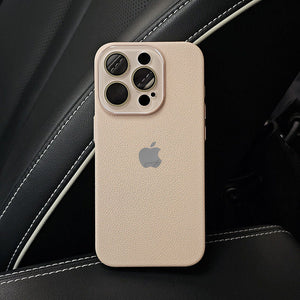 Luxury Leather Case For iPhone 16 / 15 / 14