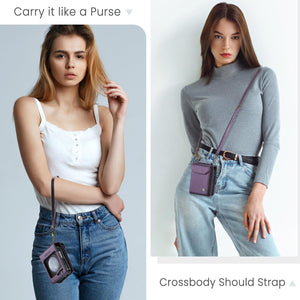 Suitable For Samsung Z Flip5/6 Foldable Screen Hanging Rope Organ Card Insert Protection Case