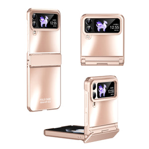 Compatible with Samsung Z Flip 3/4/5/6 Flat Hinge Folding Phone Case