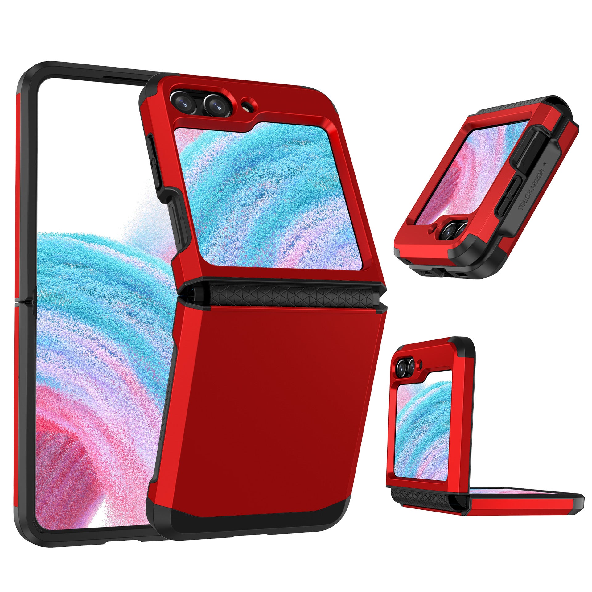 For Samsung ZFlip3/4/5/6 Mobile Phone Shell Hinge Integrated