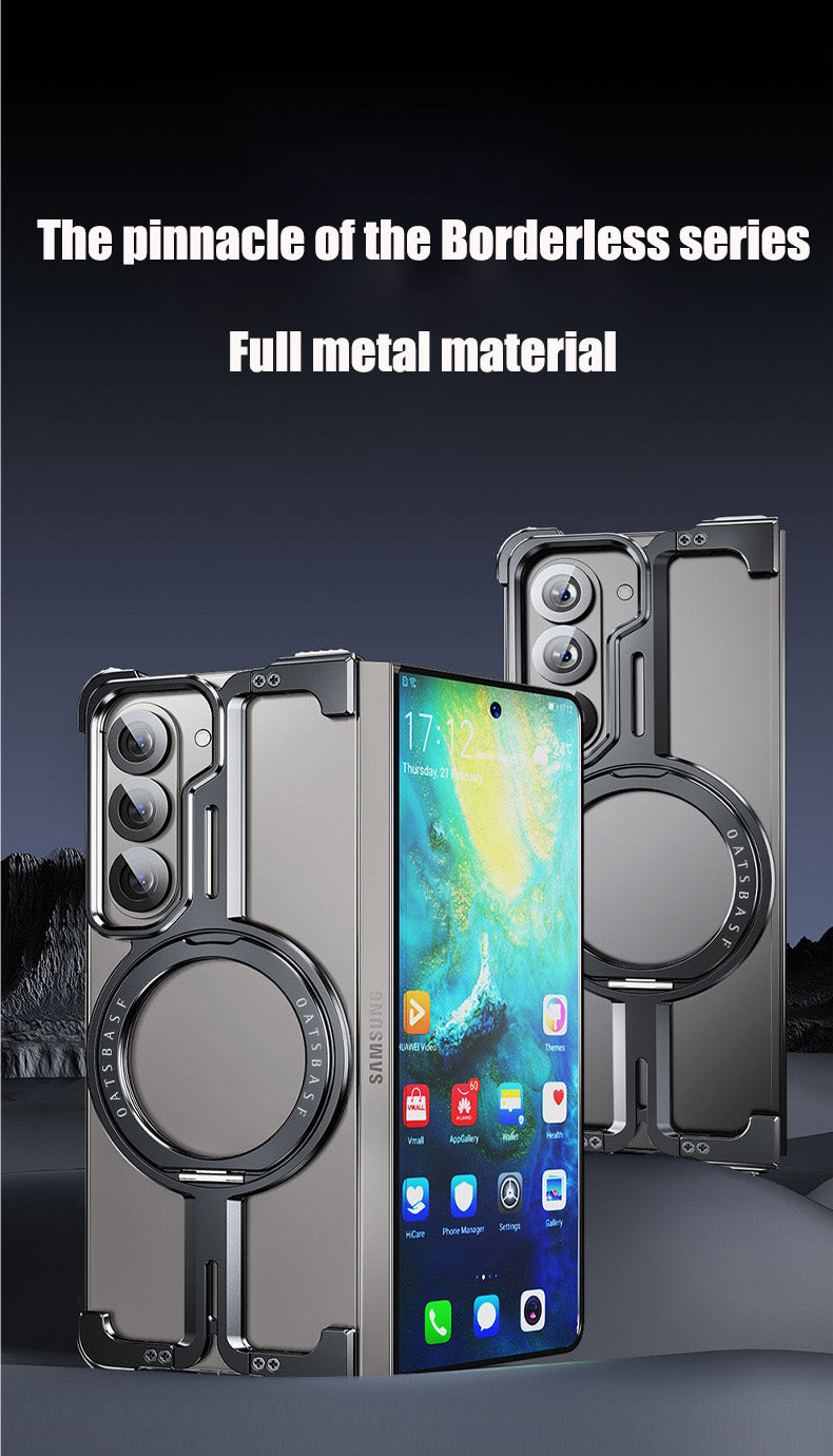 Suitable for Z FOLD series mobile phone case metal frameless