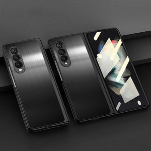 For Samsung Galaxy Z Fold 5/6/7 Metal Mobile Phone Protective Case