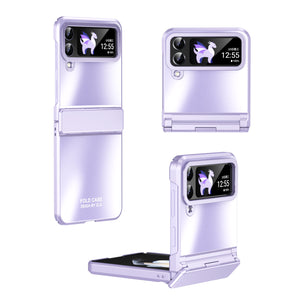 Compatible with Samsung Z Flip 3/4/5/6 Flat Hinge Folding Phone Case