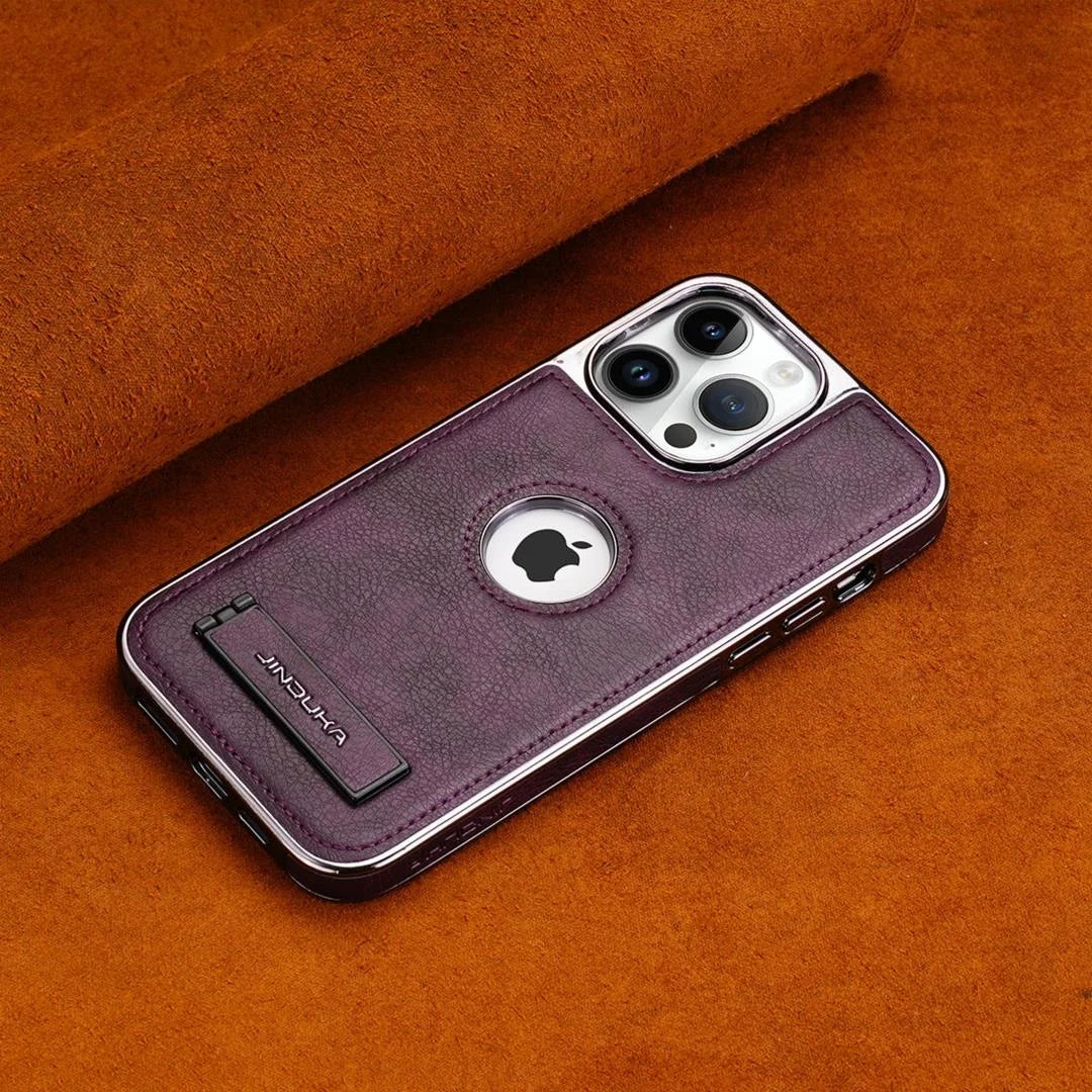 High-End Simple Business Leather Mobile Phone Case Male IPhone14 Series