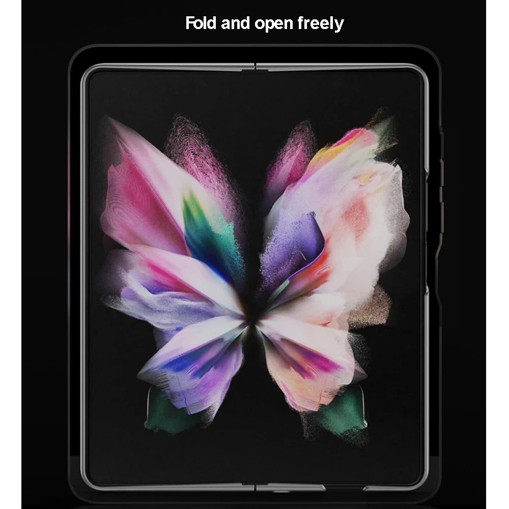 For Samsung Galaxy Z Fold 5/6/7 Metal Mobile Phone Protective Case
