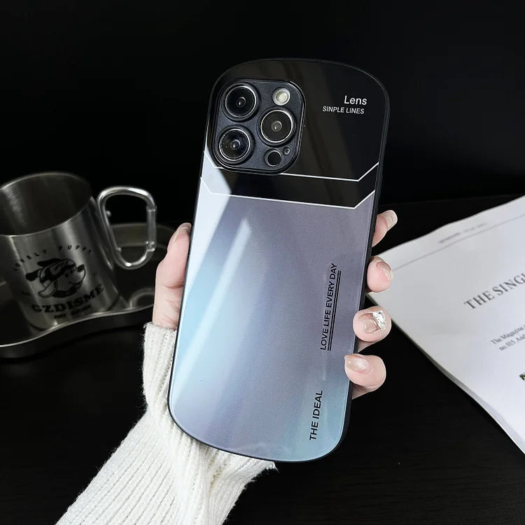 Gradient Lens Drop-proof Light Luxury iPhone Case