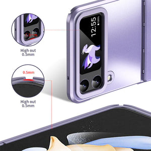 Compatible with Samsung Z Flip 3/4/5/6 Flat Hinge Folding Phone Case
