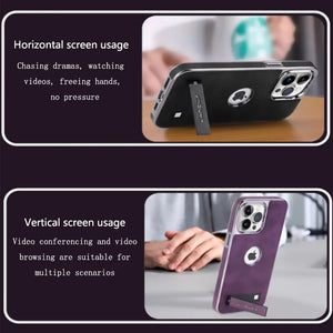 High-End Simple Business Leather Mobile Phone Case Male IPhone14 Series