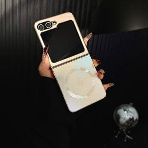 Electroplated Frosted Magnetic Case Cover for Samsung Flip Series