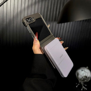Electroplated Frosted Magnetic Case Cover for Samsung Flip Series