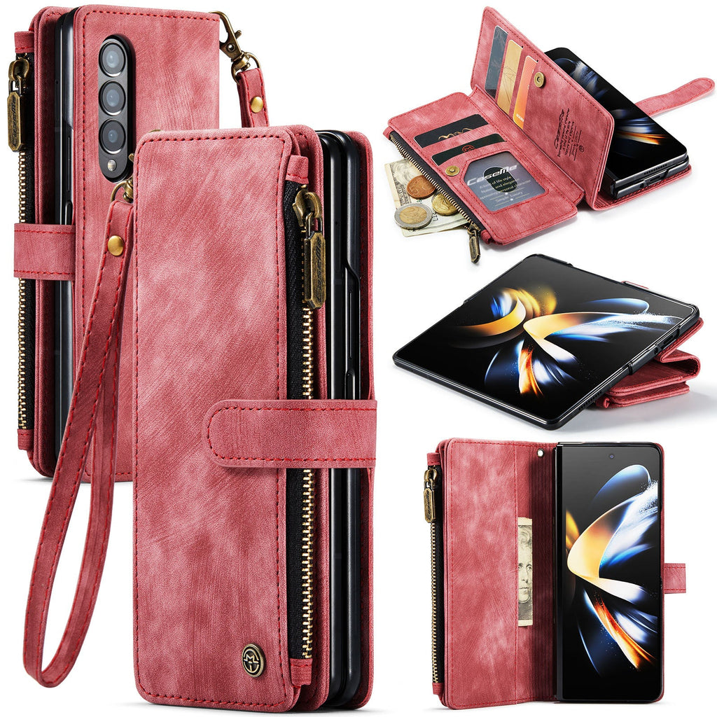 Suitable For Samsung  ZFold3/4 Multi-Function Wallet Phone Case