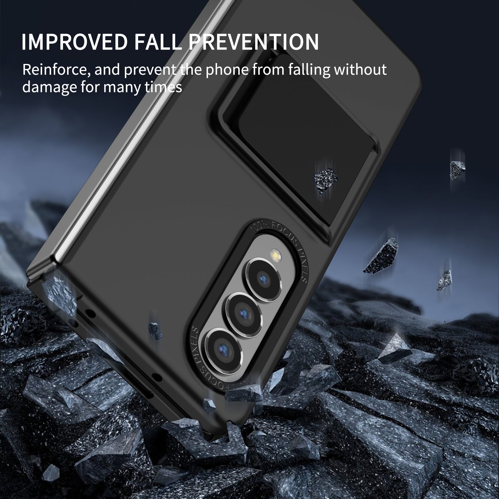 Suitable For Samsung Z Fold3/ZFold4 Bracket Drop Proof Phone Case