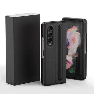 Suitable For Samsung Zfold3 With Pen Slot All-Inclusive Mobile Phone Case