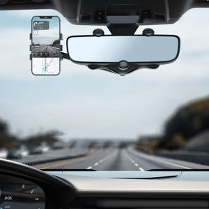 Car Rearview Mirror Car Phone Holder