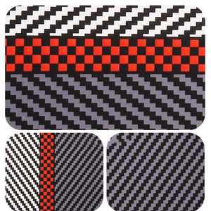 For iPhone 14 Series Carbon Fiber Large Window Phone Case