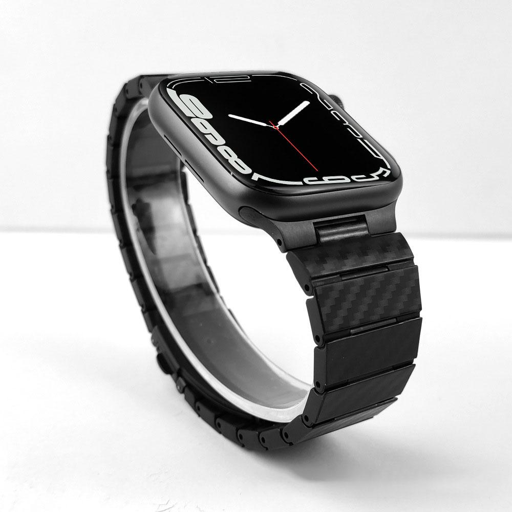 Apple Smart Watch Carbon Fiber Stereo Strap