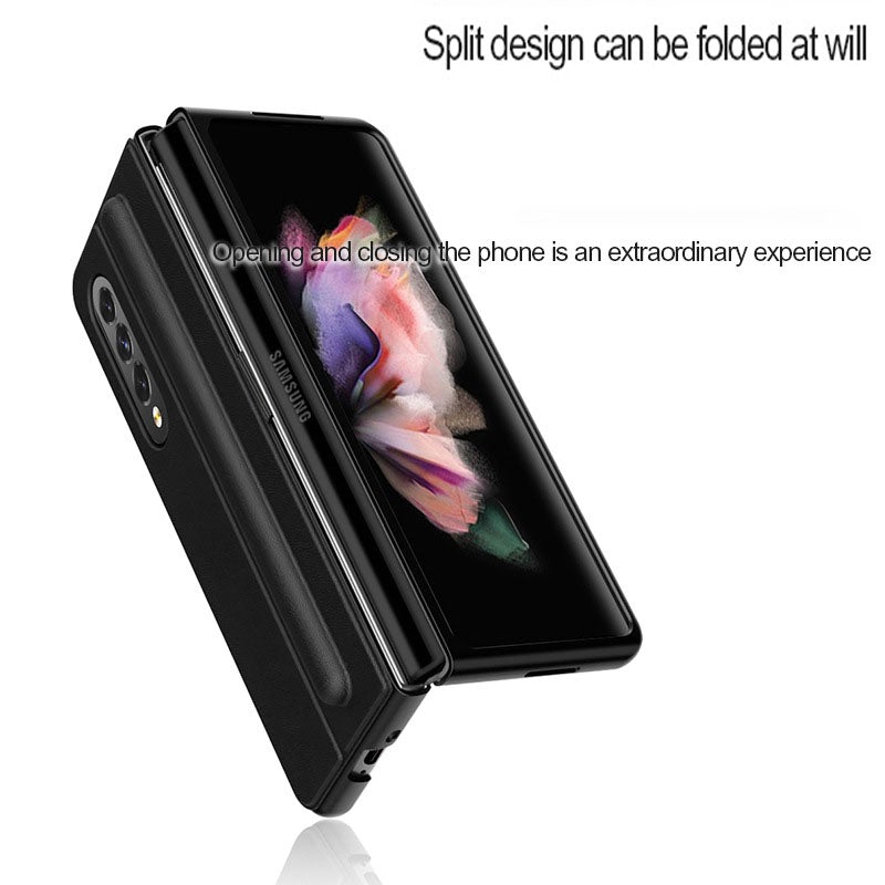 Suitable For Samsung Zfold3 With Pen Slot All-Inclusive Mobile Phone Case