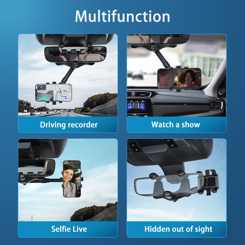 Car Rearview Mirror Car Phone Holder